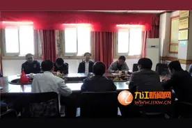 九江市教育局领导到田家炳实验中学调研图片