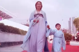 汉中&汉服如果我有一个孩子，我就和TA一起穿汉服！图片