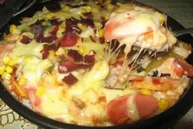 《焗芝士饭》图片