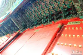 鱼跃龙门 看看故宫的红门图片