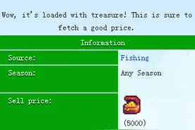 星露谷物语stardew valley财宝箱卖给谁 财宝箱有什么用图片
