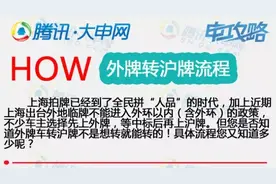 图解外牌转沪牌、沪c转沪牌怎么转？看这里图片
