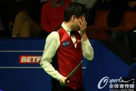 直击斯诺克世锦赛首轮丁俊晖vs古尔德 图集抢先看图片