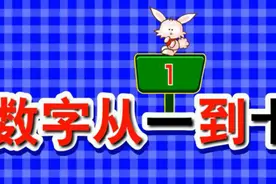 数字从一到十（嘟拉学英语）