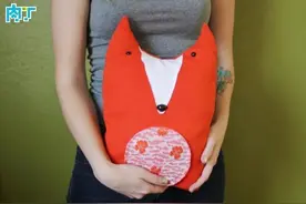 个性可爱的卡通布艺靠垫简单制作方法图片