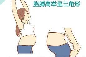 一组简单的孕妈瑜伽（推荐收藏）图片