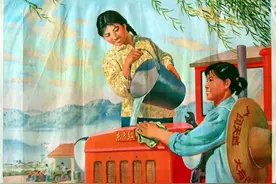 女司机是马路杀手？NO！宣传画中新中国第一代女司机霸气侧漏图片