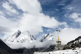 四姑娘山迟到的春天美景|成都到四姑娘山自驾游全线最新路况图片