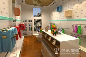 以最少的钱打扮最完美的空间给孩子一个童真的服装空间。图片
