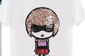 夏季新装简洁大气清新T恤，舒适美观百搭！图片