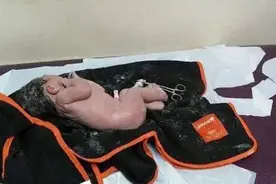 新加坡-缅甸的捷星航班上，孕妇生宝宝取名Jetstar图片