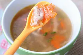 胡萝卜敲肉羹，越敲越嗨森！图片