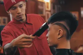 男生剪齐刘海，照样很酷