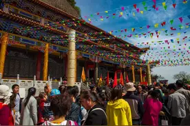 2016大香山观音文化古庙会圆满结束 15万游客快乐参与图片