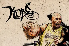 科比詹姆斯加内特领衔 水墨风格的nba球星插画，中国风乱入！图片