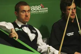 每个斯诺克选手都是一个逗逼(包括裁判)，哈哈图片