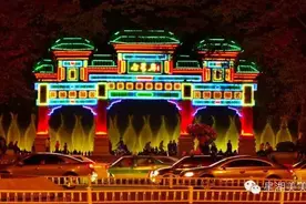 大神级多彩音乐喷泉，谁说不美，跟他拼了！图片