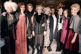 这群平均60岁的老模特重新闪耀了伦敦时装周图片