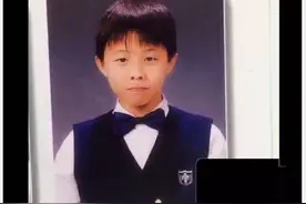 权志龙欧巴的小时候，还是辣么帅 帅的！图片