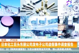 日本化工巨头东丽公司发布子公司造假事件调查报告视频封面