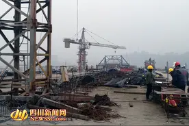 犍为岷江二桥主体基本完成 春节前具备通车条件图片