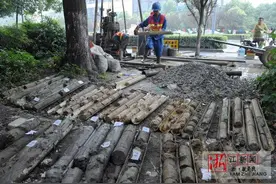 这些年，杭州地铁2号线三坝站的建造记忆图片