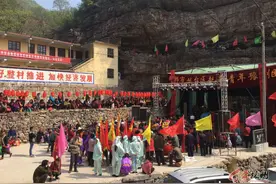 林州古村落“皇后村”大庙会图片