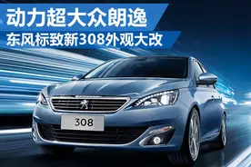东风标致新308外观大改 动力超大众朗逸图片