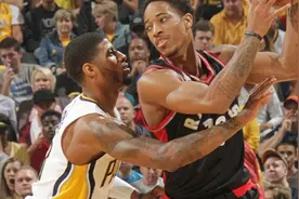 乔治：我的防守在进步但未到巅峰图片