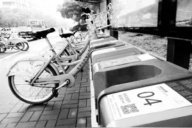 市区“骑车宝”扫码租车，与支付宝差不多图片