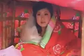 临泉农村结婚习俗，吹唢呐，新娘穿棉被坐大花轿视频封面