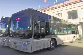 拉萨128辆新能源公交车本月全部“上岗”图片