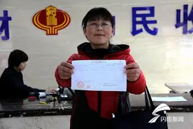 冠县进入水资源“税”时代 首张水资源税税单开出图片