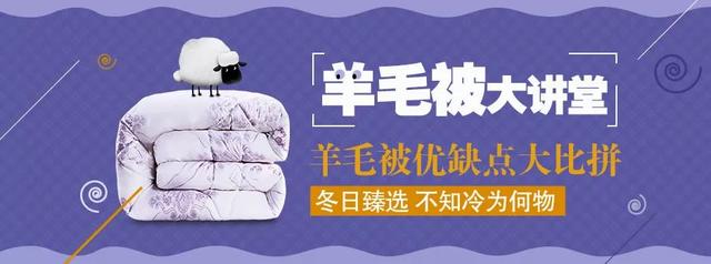 「羊毛被大讲堂」羊毛被被好还是蚕丝被好 羊毛被优缺点大比拼