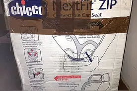 孩子的安全最重要——第一次美淘大件：chicco nextfit zip智高安全座椅图片