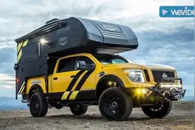 这辆日产尼桑皮卡房车带洗手间厨房卧室，舒适宽敞通过能力还强视频封面