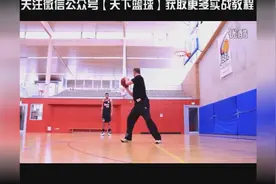篮球低位进攻脚步练习教学图片