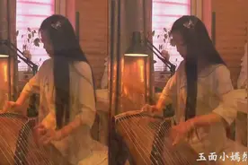 女子古筝独奏 《风吹麦浪》，美翻了！图片