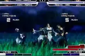拳皇乱斗  四个八神两两组队 满屏幕的八酒杯 晃瞎眼图片