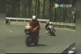 二十年前，日本摩友跑山压弯的水平如何呢？图片