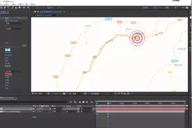 影视后期ae软件案例教程免费学习 地图标注效果的制作