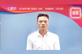 007期七星彩说彩预测推荐头1 6 尾4 9视频封面