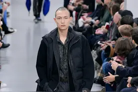 （国际）（1）巴黎男装周——三宅一生品牌时装秀图片