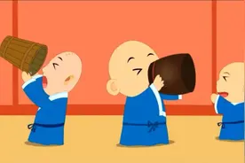 幼儿园小朋友儿歌教学：经典童谣《三个和尚》动画视频