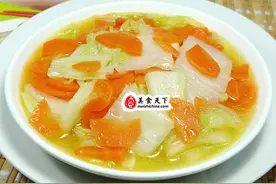胡萝卜炒白菜图片