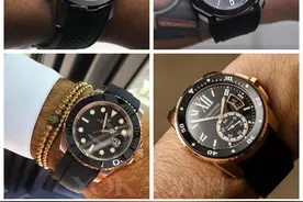 夏天戴表怕脏？换条橡胶表带就够了图片