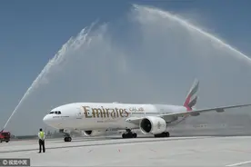 土豪航线来了！阿联酋航空开通郑州-银川-迪拜航线图片