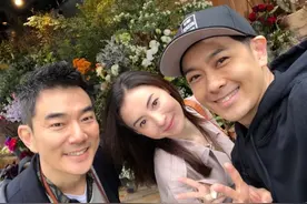 林志颖晒和张柏芝任贤齐合影 出道25年获赞冻龄男神图片