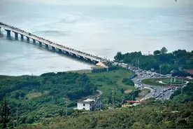 新太湖大桥五一小长假临时启用图片