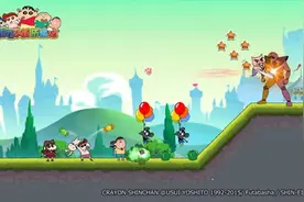 怒鸟式的益智RPG《蜡笔小新历险记》玩法攻略释出图片